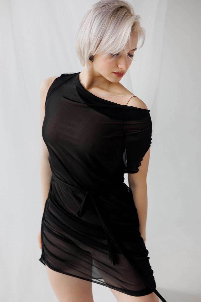 Latin dance dress by FASHION DANCE model Dress lat W 036/Leopard
