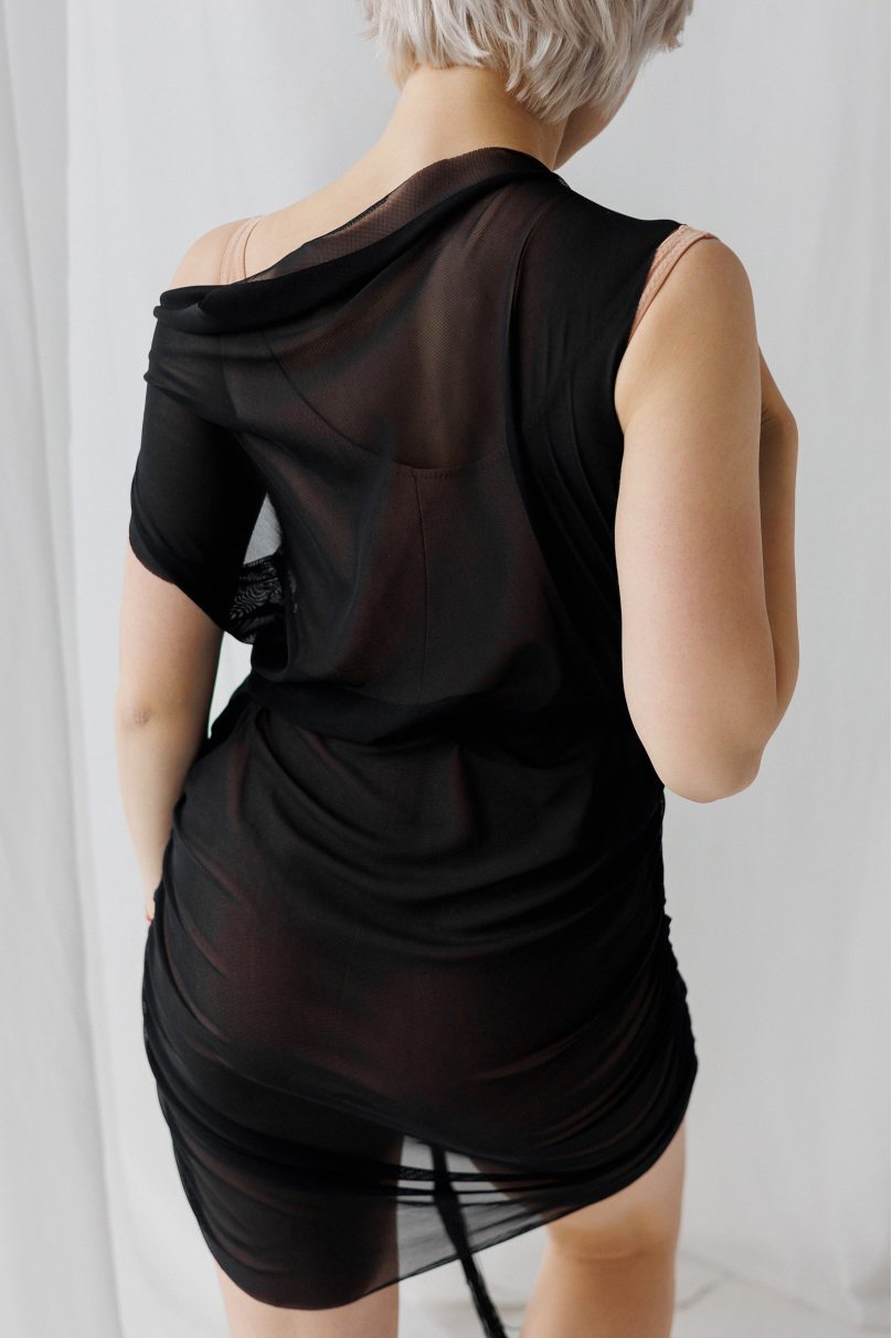 Платье для бальных танцев для латины от бренда FASHION DANCE модель Dress lat W 036/Leopard
