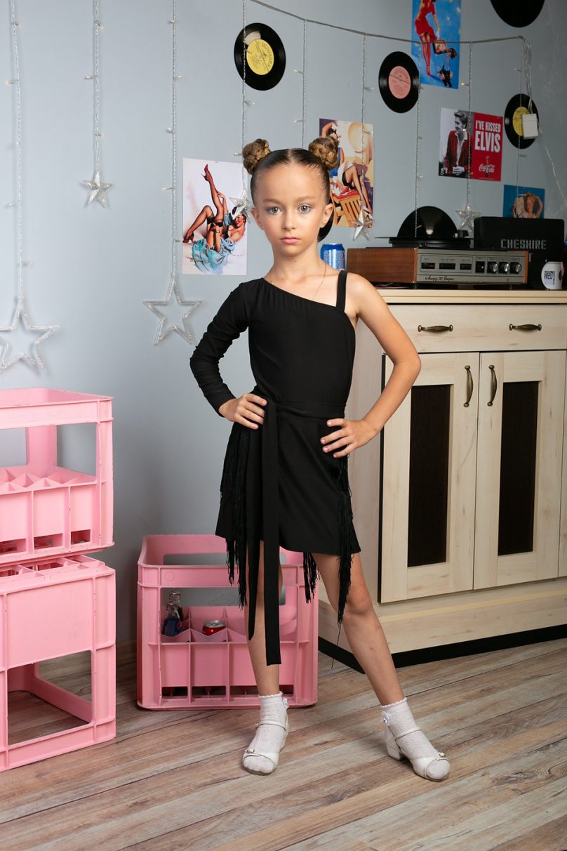 Платье для бальных танцев для девочек от бренда FASHION DANCE модель Dress lat K 022
