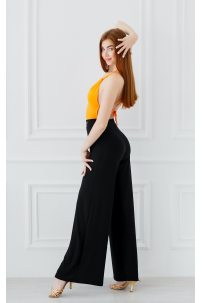 Style 002 Classic standard dance trousers for women, hight waist