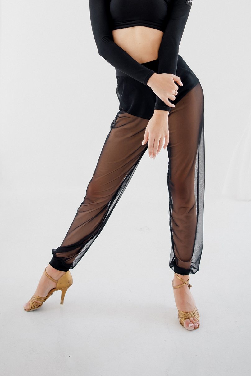 Ladies latin dance pants by FASHION DANCE model Pant W 007/1