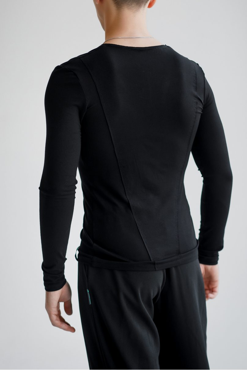 Чоловічі футболки для бальних танців латина від бренду FASHION DANCE модель Polo R 007