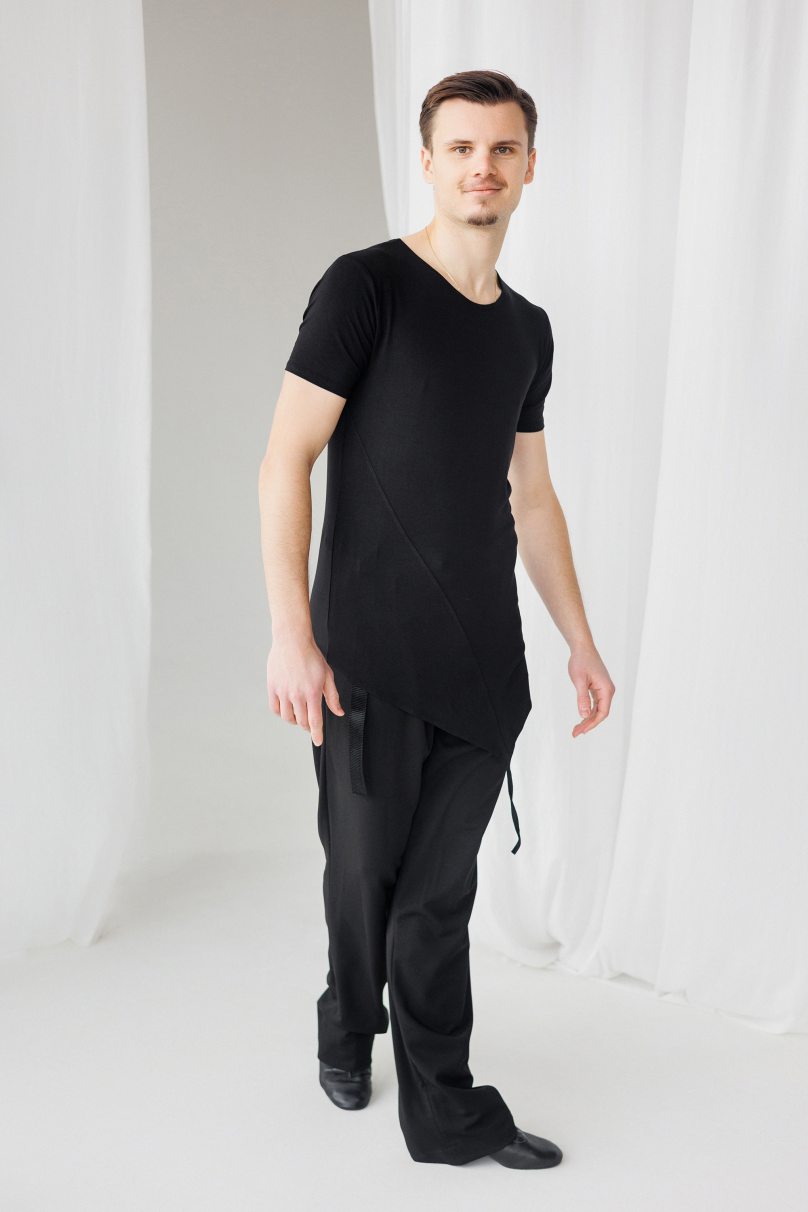 Чоловічі футболки для бальних танців латина від бренду FASHION DANCE модель Polo R 011
