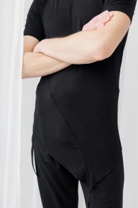 Мужская футболка для бальных танцев латина от бренда FASHION DANCE модель Polo R 011
