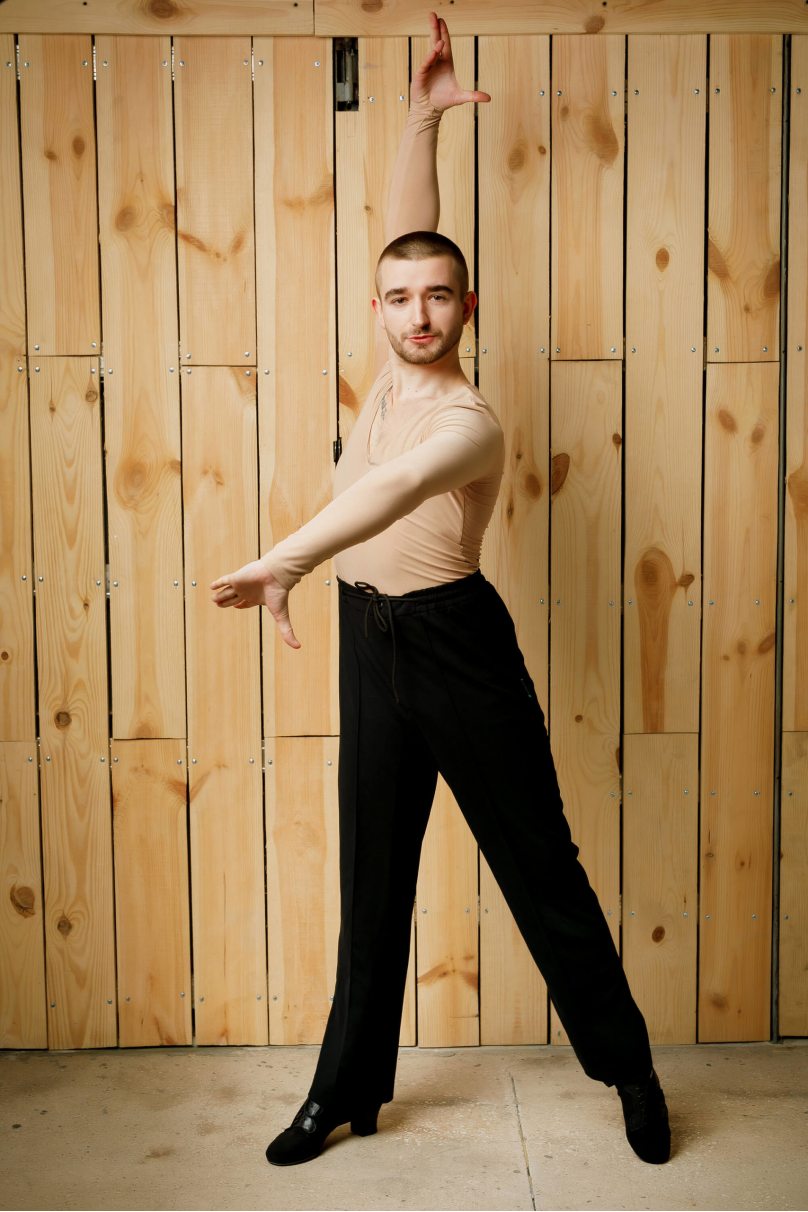 Чоловічі штани для бальних танців латина від бренду FASHION DANCE модель Pant M 001