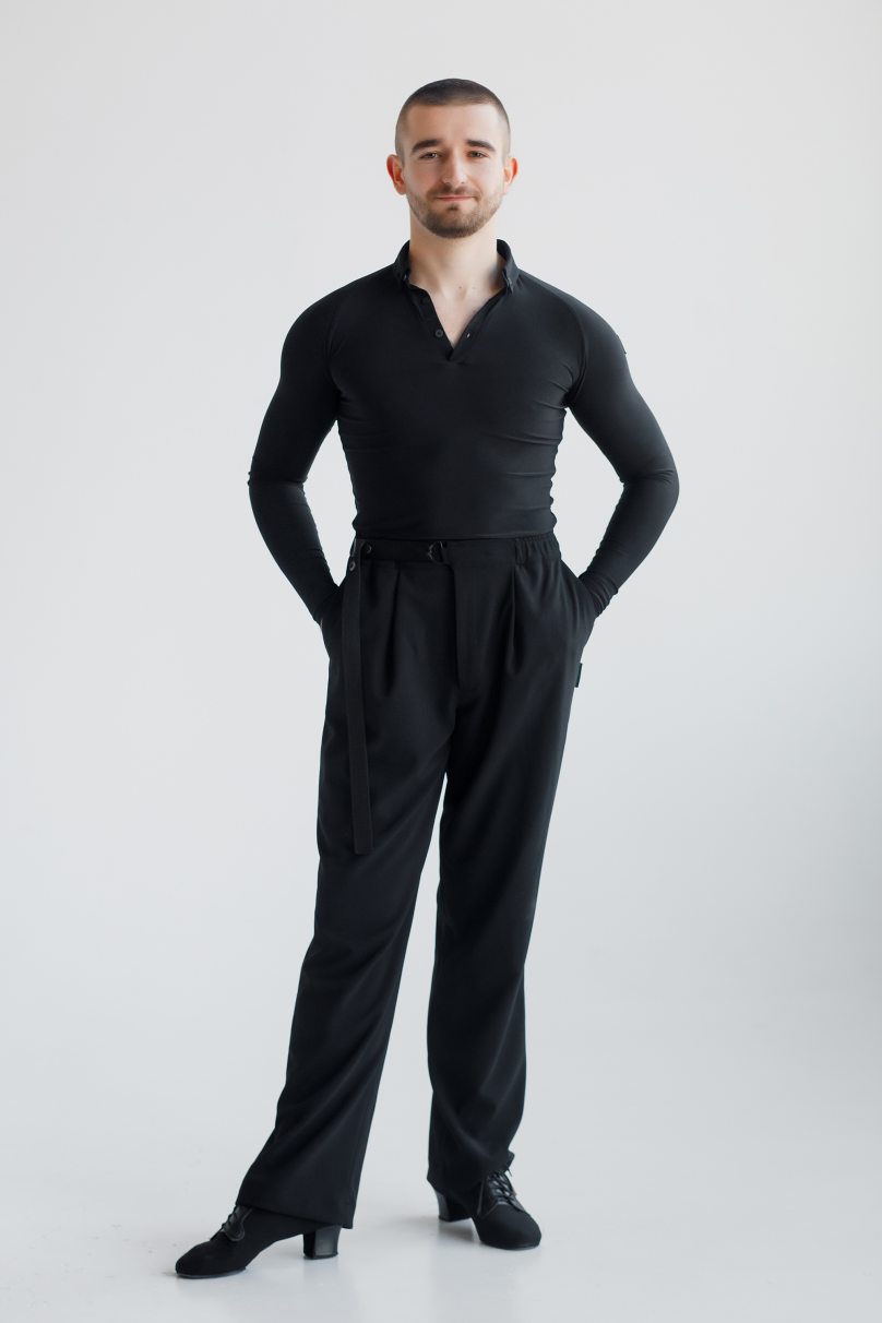 Чоловічі штани для бальних танців латина від бренду FASHION DANCE модель Pant M 002
