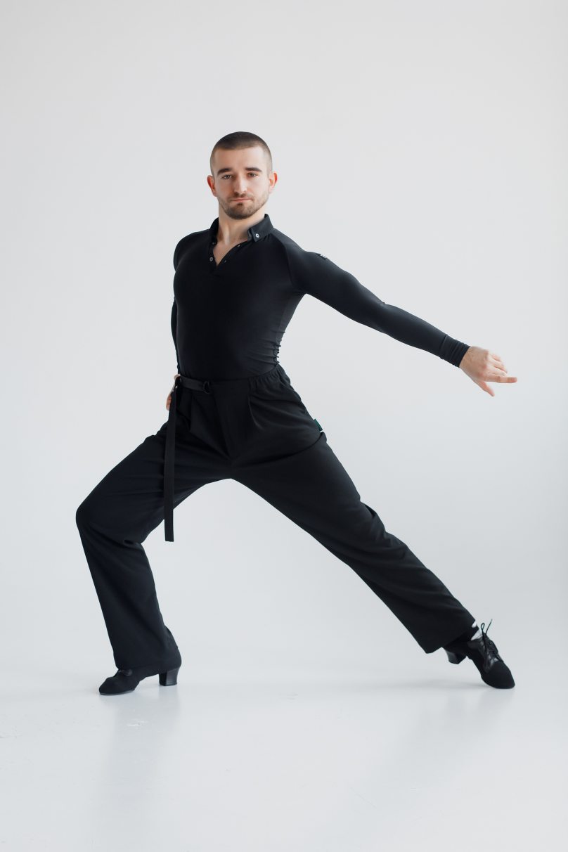 Мужски брюки для бальных танцев латина от бренда FASHION DANCE модель Pant M 002