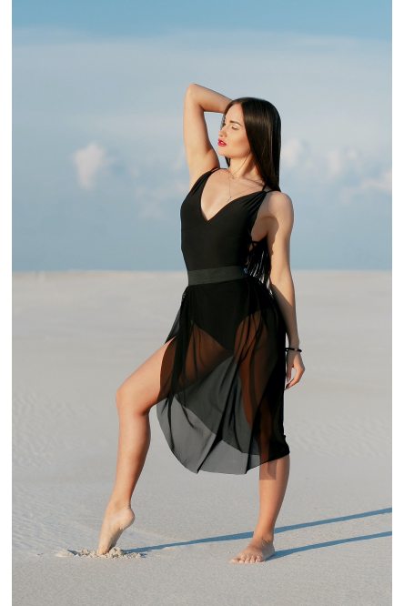 Style 027 Beth Mesh Latin Dance skirt