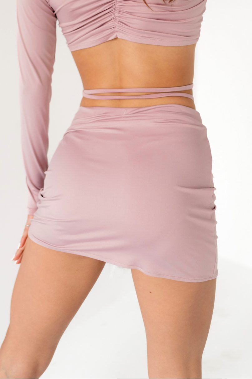 Latin dance skirt by FASHION DANCE model Skirt lat W 038/1 Pink