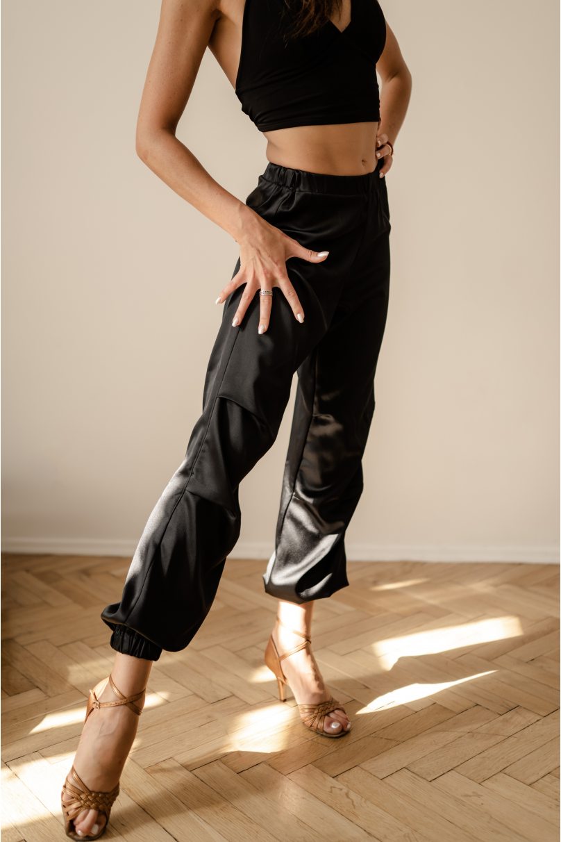 PRIMABELLA, Ladies latin dance pants style Брюки MONTAJE | bravo-dance.com
