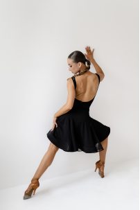 Юбка для бальных танцев для латины от бренда FASHION DANCE модель Skirt lat W 022 Black