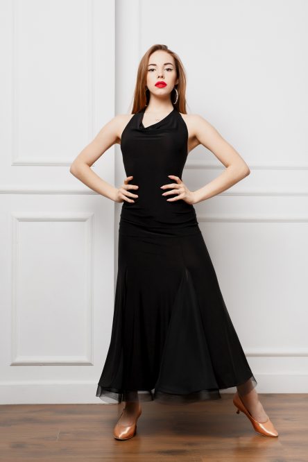 Платье для танцев стандарт от бренда FASHION DANCE модель Dress st W 009