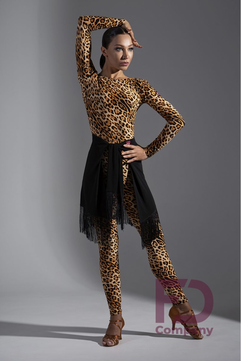 Latin dance skirt by FD Company model Пояс №1181