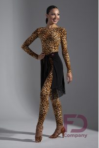 Latin dance skirt by FD Company model Пояс №1181