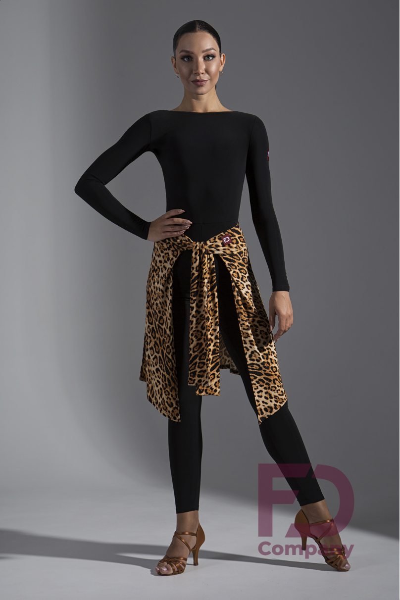 Latin dance skirt by FD Company model Пояс №1180