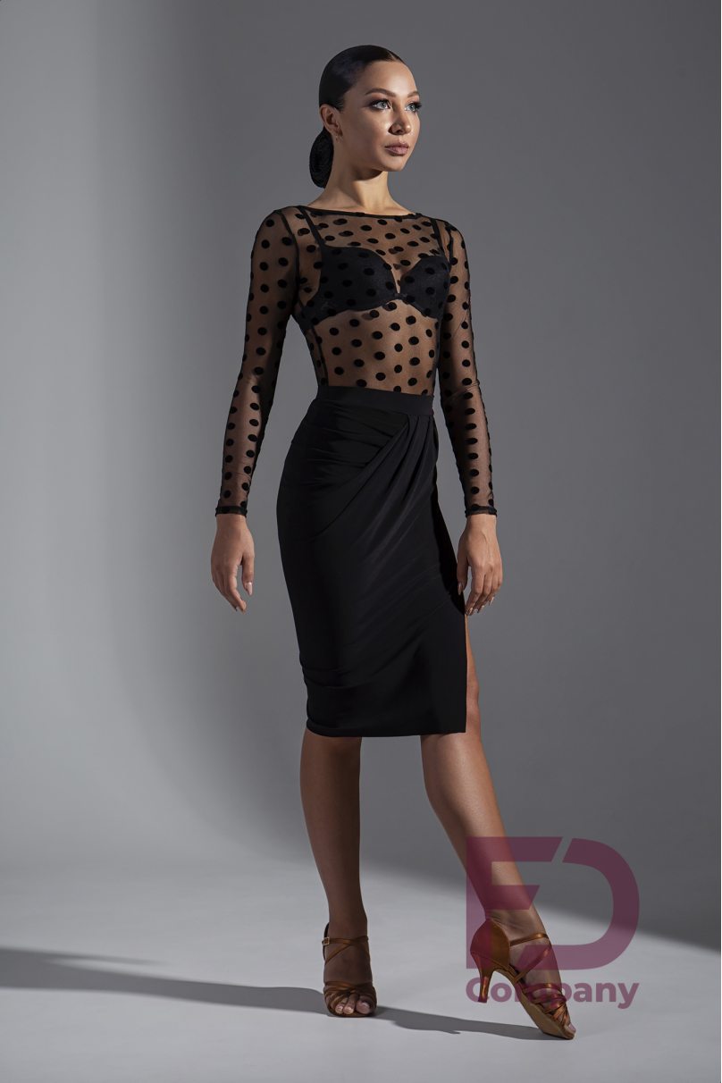 Latin dance skirt by FD Company model Юбка ЮЛ-1146