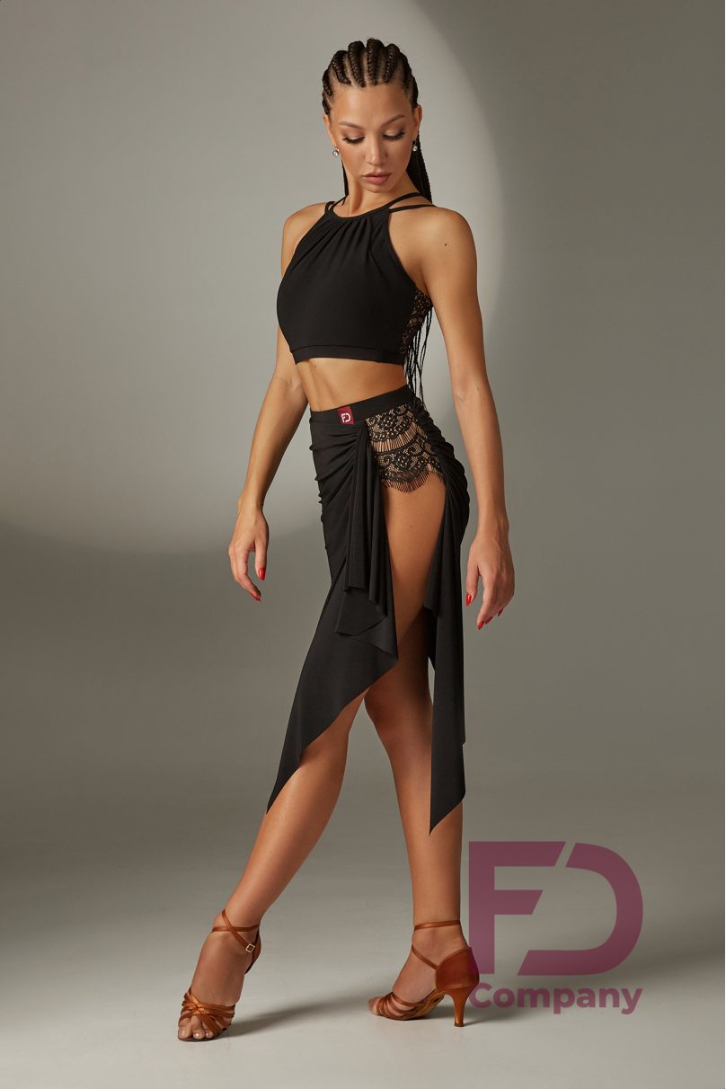 Latin dance skirt by FD Company model Юбка ЮЛ-1304