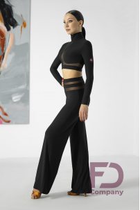 Ladies latin dance pants by FD Company model Брюки БР-1258