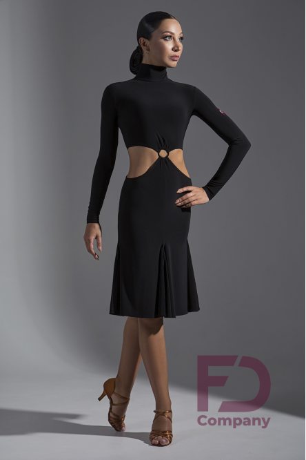Платье для бальных танцев для латины от бренда FD Company модель Платье ПЛ-1085/1/Leo
