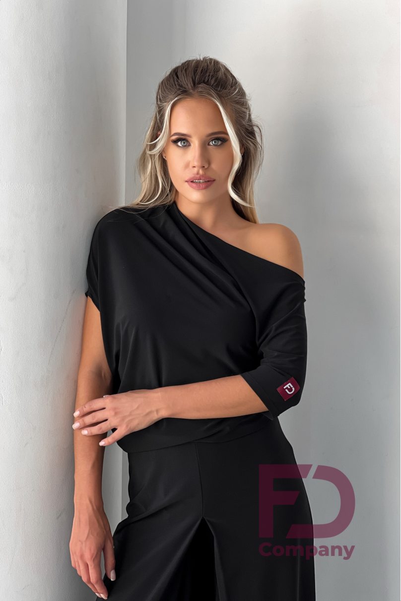 Tanz bluse Marke FD Company modell Блуза БЛ-911/Black