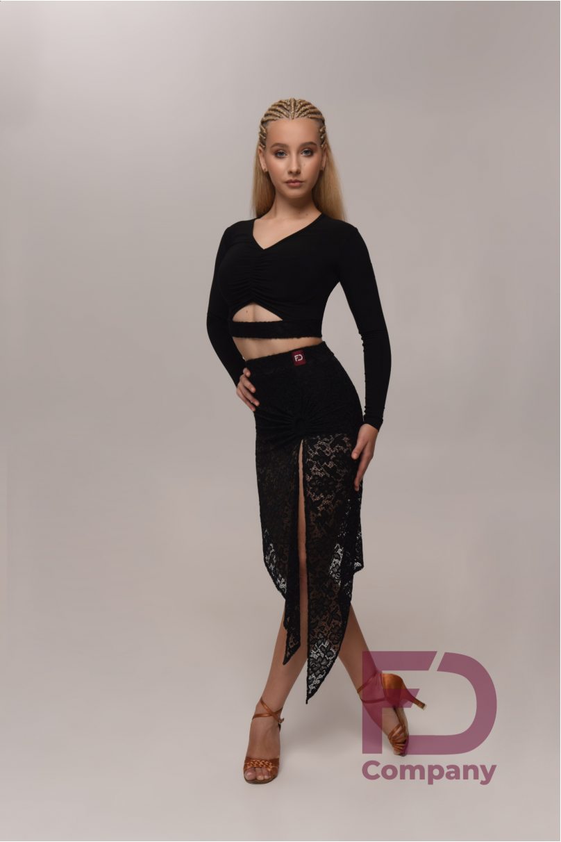 Latin dance skirt by FD Company model Юбка ЮЛ-1242/1