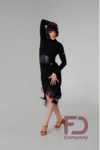 Latin dance skirt by FD Company model Юбка ЮЛ-1000