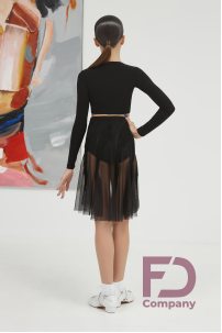 Ballroom latin dance skirt for girls by FD Company style Юбка ЮЛ-1298 KW