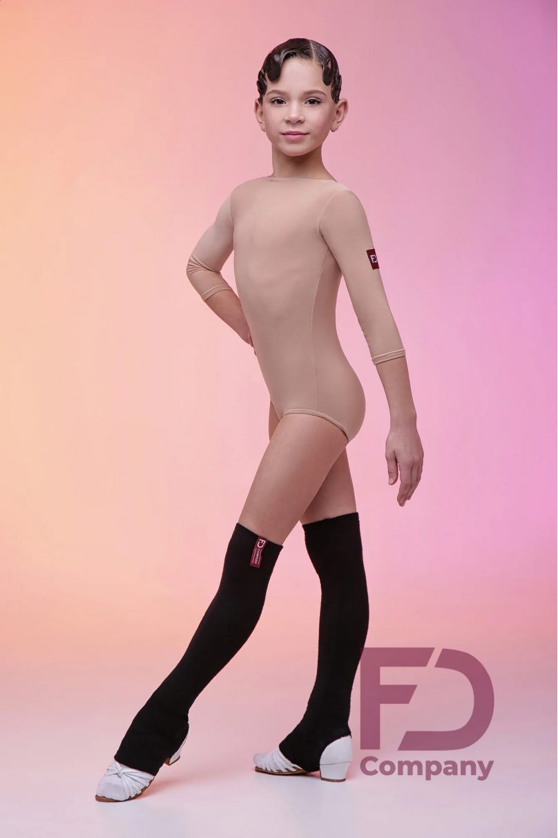 Лосины для бальных танцев для девочек от бренда FD Company модель Гетры №1167 KW