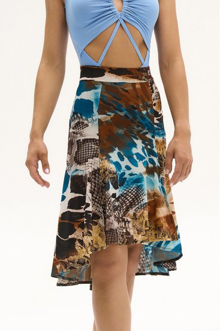 Latin dance skirt by FD Company model Юбка ЮЛ-1347