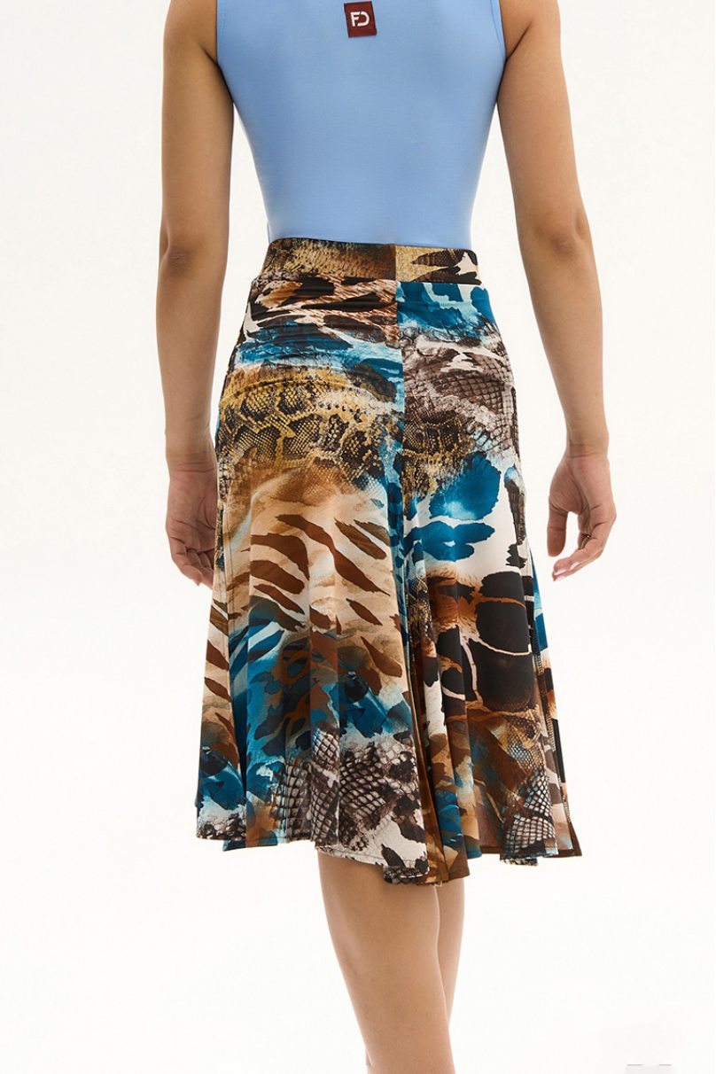 Latin dance skirt by FD Company model Юбка ЮЛ-1347