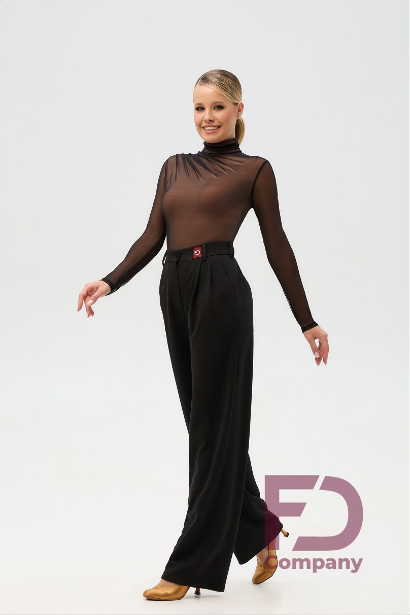Женские брюки для бальных танцев стандарт от бренда FD Company модель Брюки БРЖ-1351