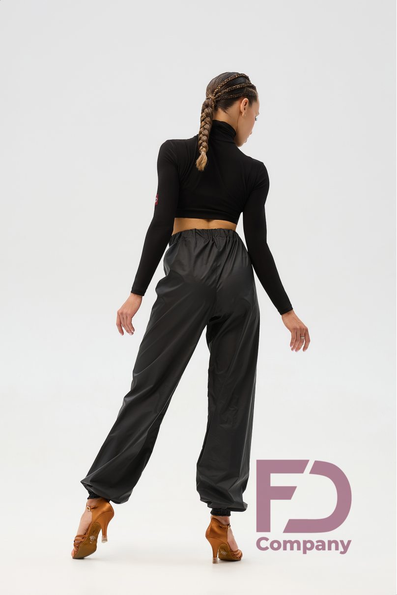 Ladies latin dance pants by FD Company model Брюки БР-1366