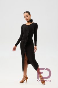 Сукня для бальних танців для латини від бренду FD Company модель Платье ПЛ-1355/Black