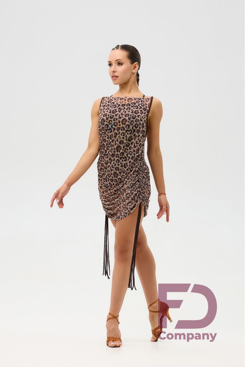 Latin dance dress by FD Company model Платье ПЛ-1360