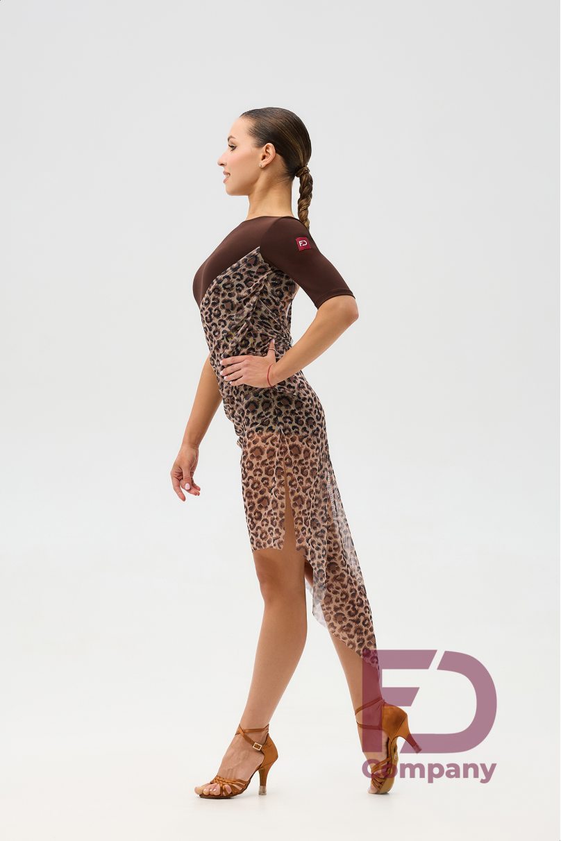 Latin dance dress by FD Company model Платье ПЛ-1362