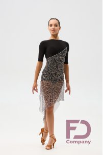Latin dance dress by FD Company model Платье ПЛ-1362/2