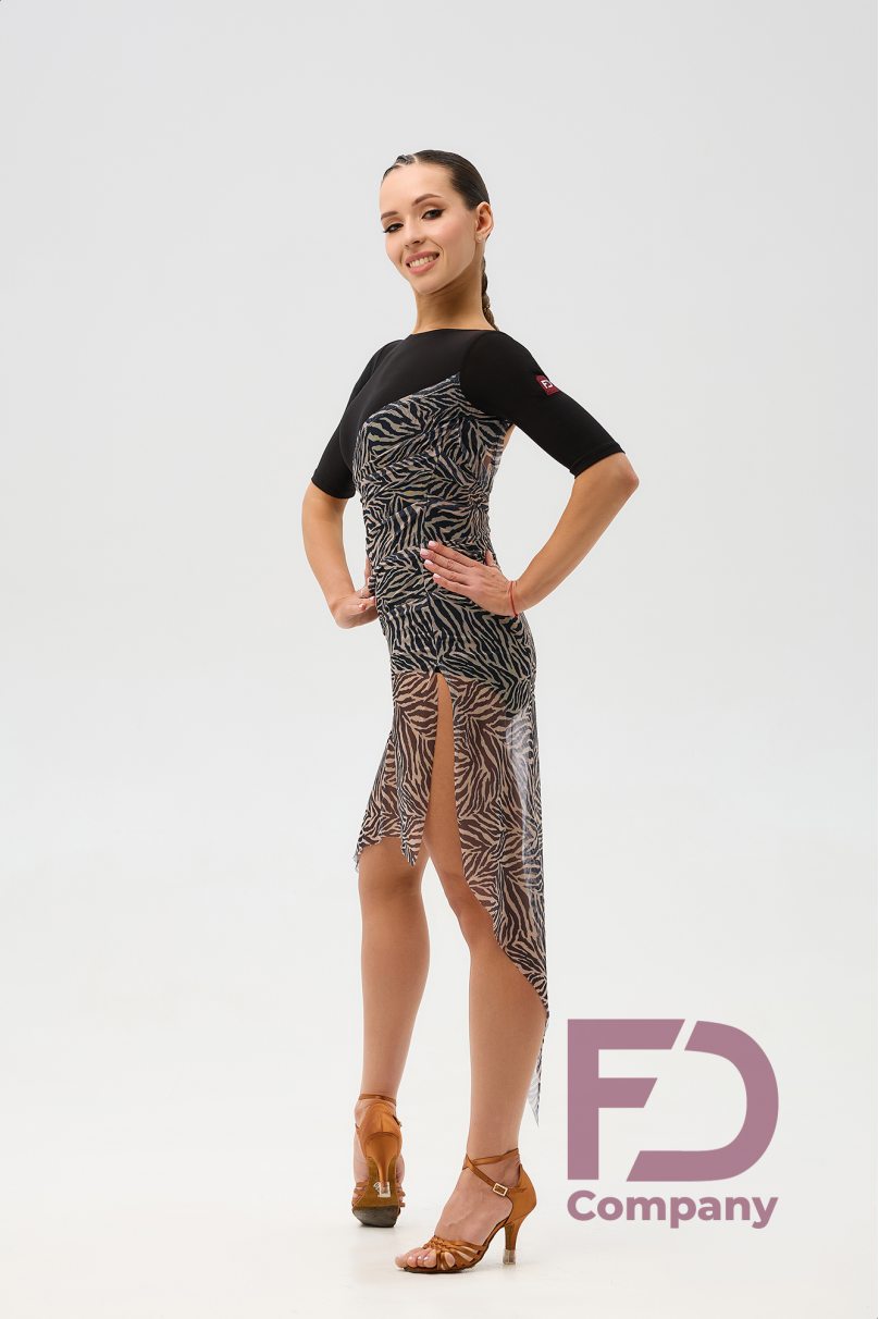 Платье для бальных танцев для латины от бренда FD Company модель Платье ПЛ-1362/2