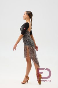 Платье для бальных танцев для латины от бренда FD Company модель Платье ПЛ-1362/2