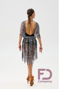 Latin dance dress by FD Company model Платье ПЛ-1363