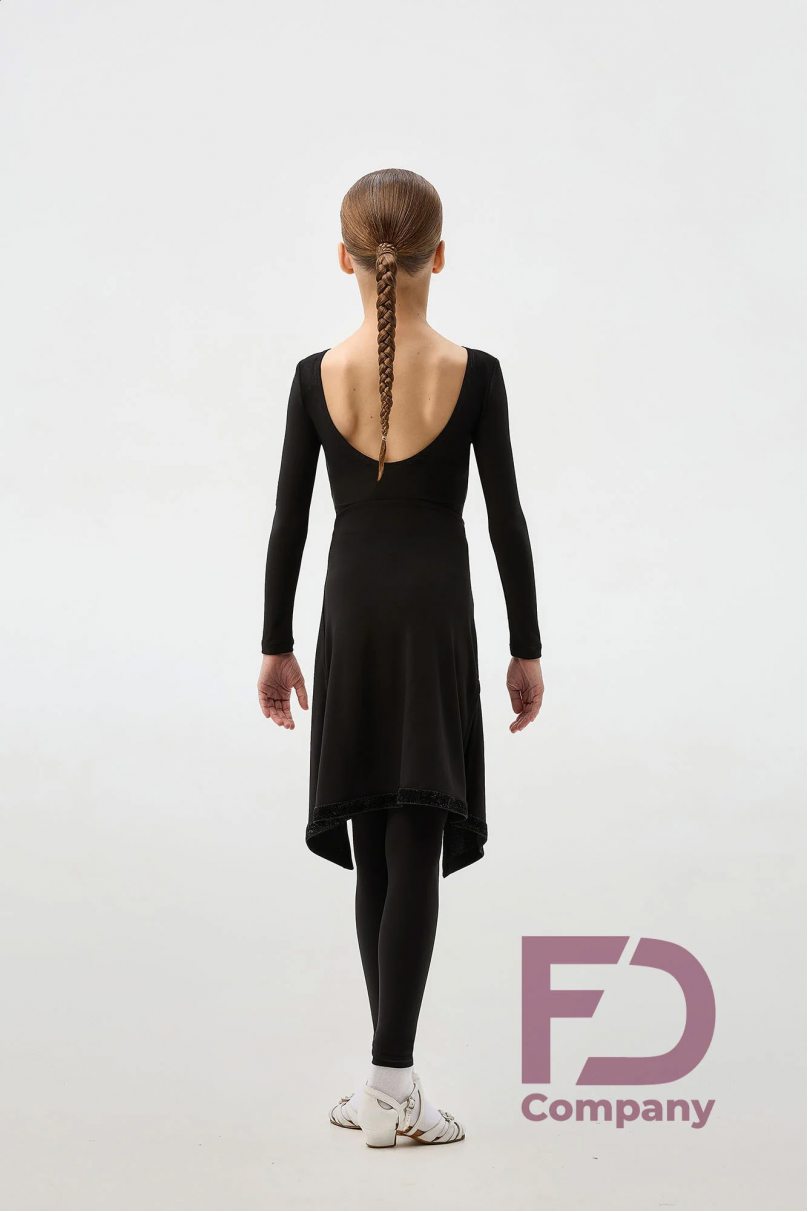 Ballroom latin dance skirt for girls by FD Company style Пояс №1180/1 KW