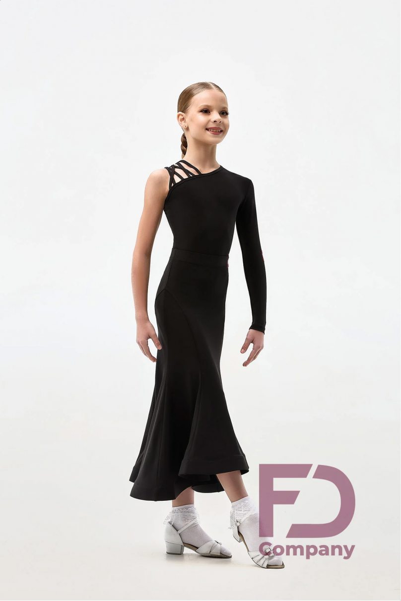Спідниця для бальних танців для дівчаток від бренду FD Company модель Юбка ЮС-1310/1 KW/Black