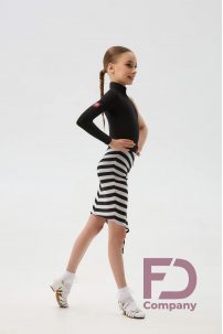Юбка для бальных танцев для девочек от бренда FD Company модель Юбка ЮЛ-1341 KW