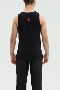 Maglietta da ballo latino Uomo FD Company numero di modello T-shirt MM-1372/Black