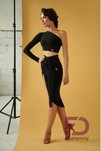Dance blouse for women by FD Company style Топ ТП-1229/Fuchsia