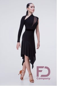 Latin dance dress by FD Company model Платье ПЛ-1088