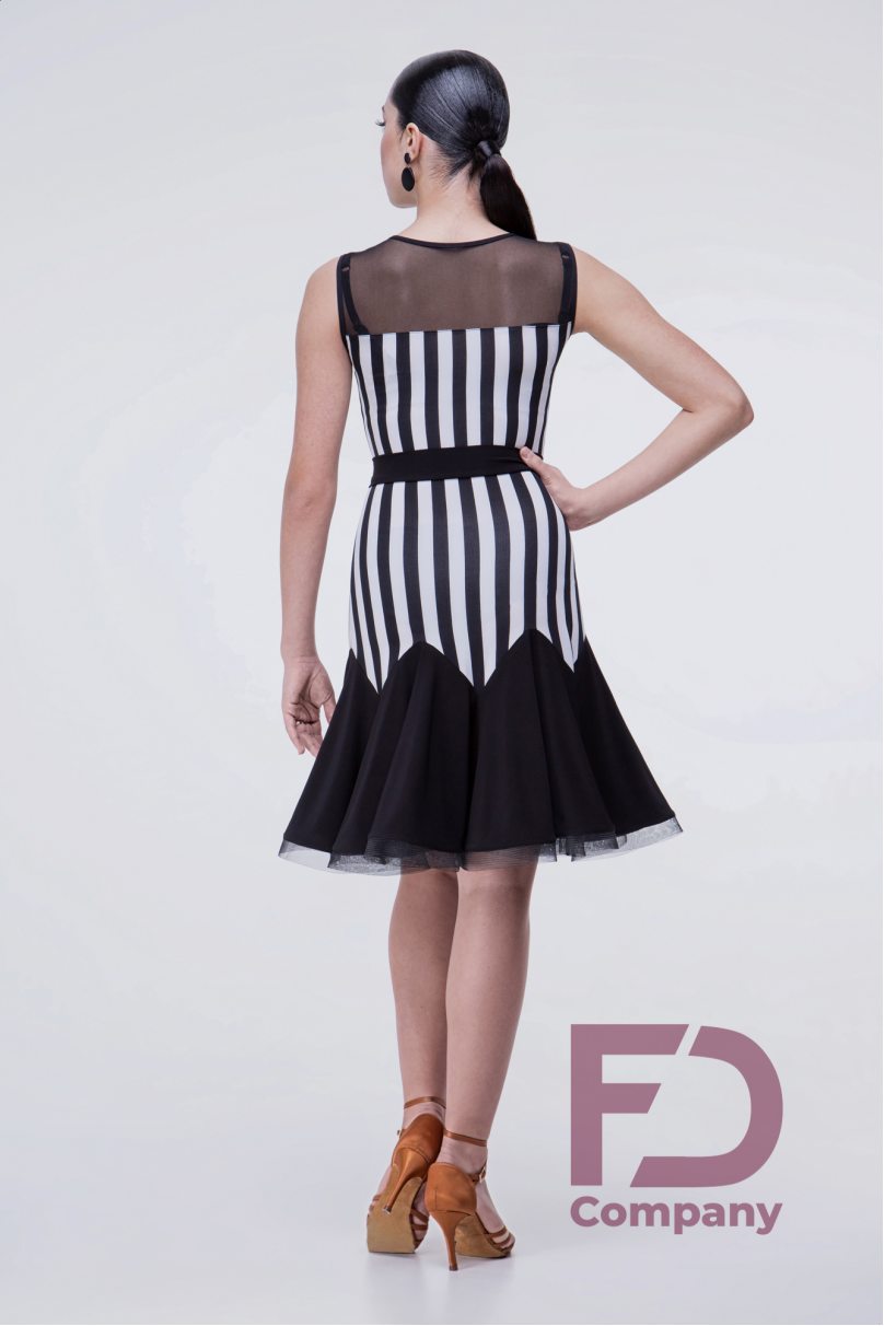 Latin dance dress by FD Company model Платье ПЛ-1051