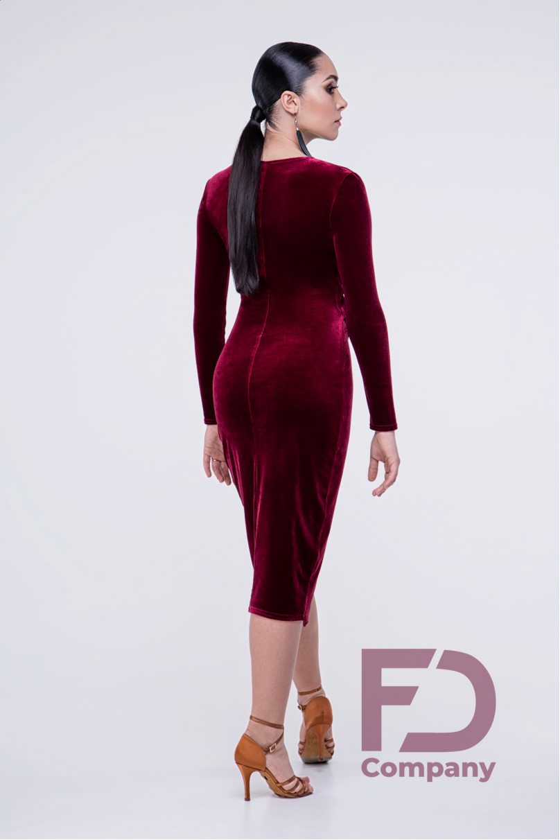 Latin dance dress by FD Company model Платье ПЛ-948