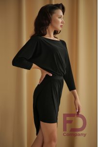 Latin Dress with 3/4 Sleeves