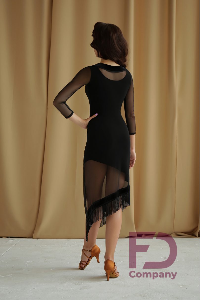 Latin dance dress by FD Company model Платье ПЛ-696/1