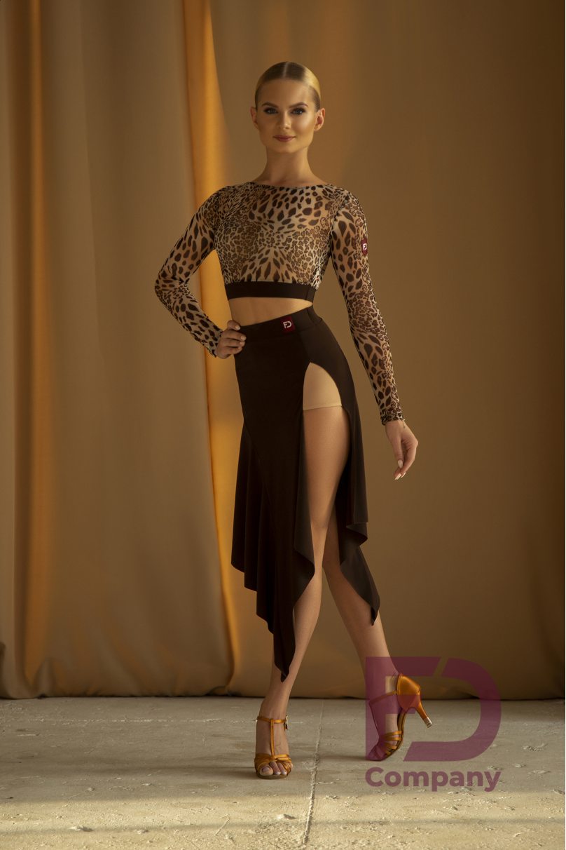 Latin dance skirt by FD Company model Юбка ЮЛ-1184/1